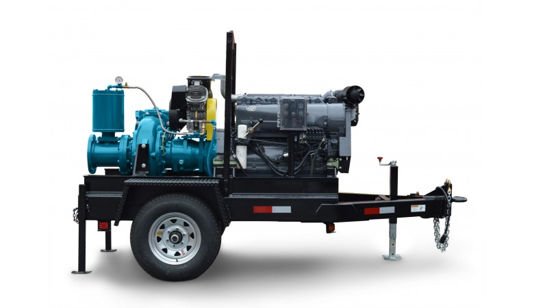 10" High Head Dry Prime Pump - Trash Flow 0