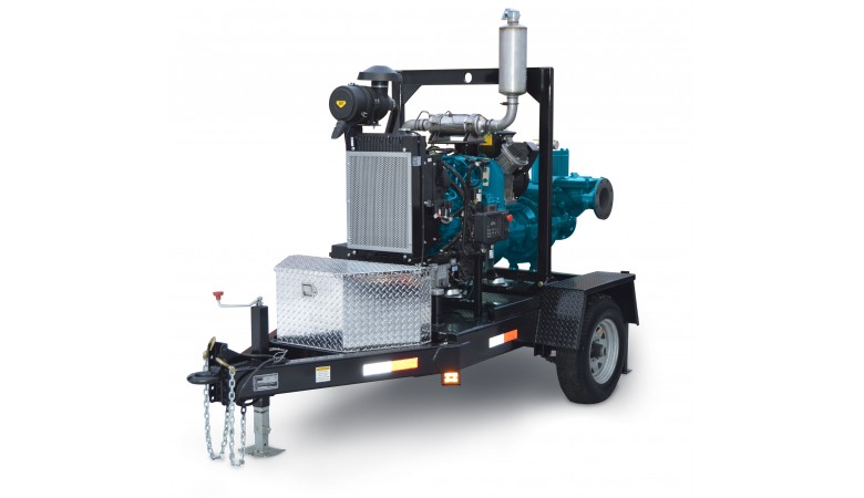 Trash Flow TFV-H - 6" High Head Dry Prime Pump 0