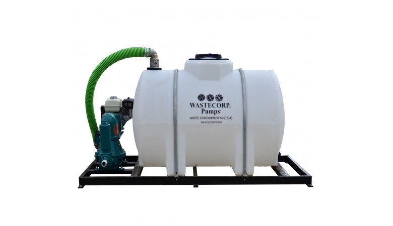 325 gallon Skid Mounted Pump Out - Wastecorp 0