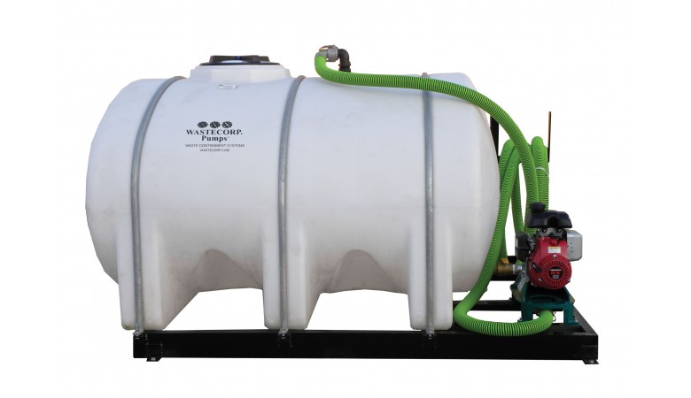 2000 Gallon Skid Mounted Water Tank