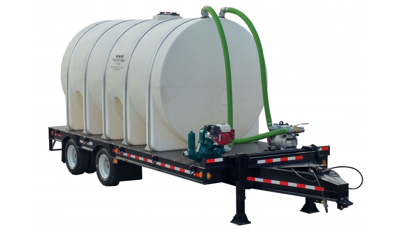 Dually axle trailer system with optional air brakes