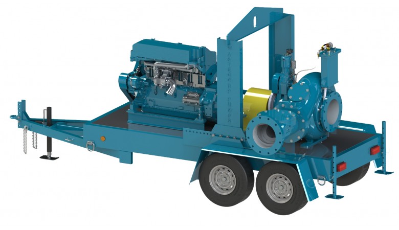 12" High head Dry Prime Pump 0