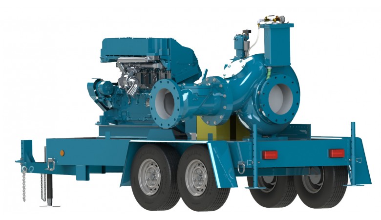 12" High head Dry Prime Pump