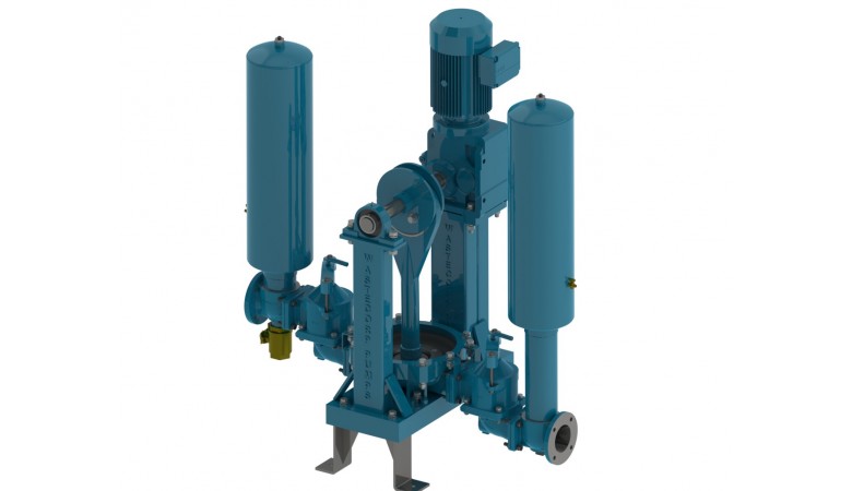 Sludge Pro 3" Single Disc Space Saver Pump | Wastecorp