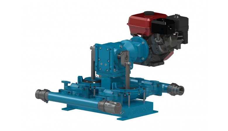 Mud Sucker® 2" Engine Double  Diaphragm Pump | Wastecorp