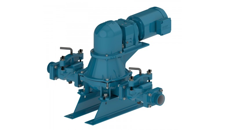 Mud Sucker® 3" Electric Pro Flapper Diaphragm Pump | Wastecorp