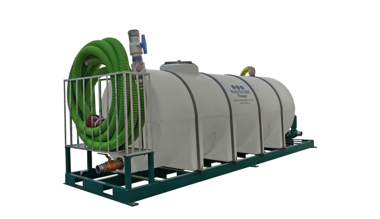 1025 Gallon Honey Wagon Skid Mounted