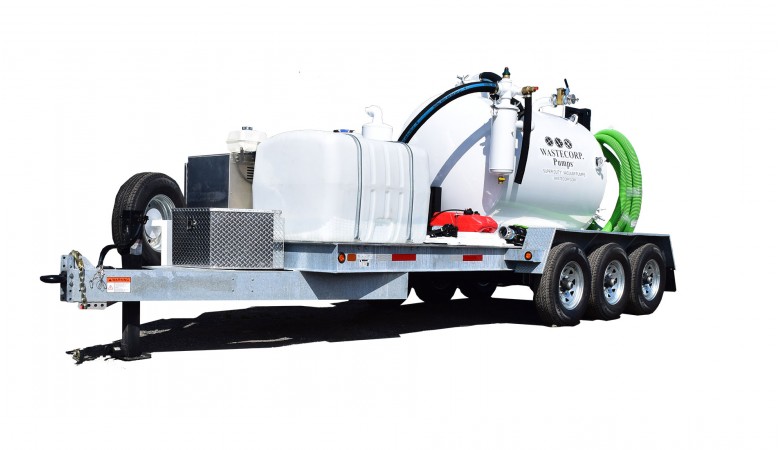 800 Gallon Professional Jetter Trailer 