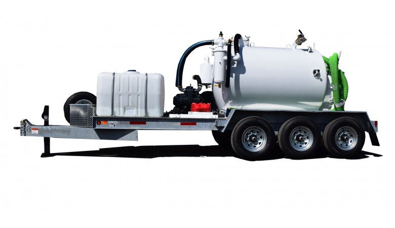 800 Gallon Professional Jetter Trailer  0
