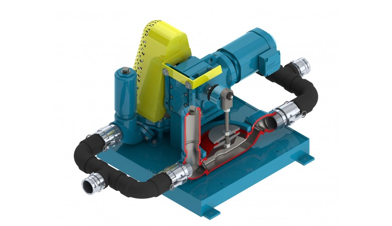 3" Standard Electric Double Diaphragm Pump | Wastecorp 0