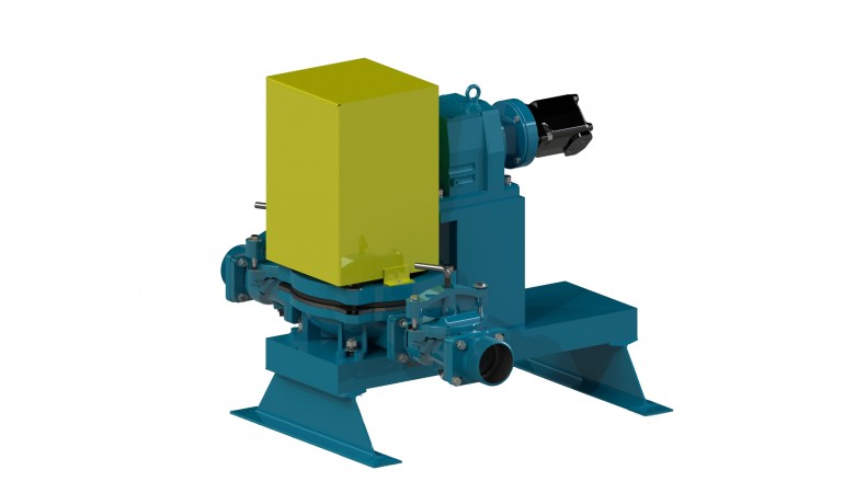 4" Hydraulic Pro Flapper Diaphragm Pump | Wastecorp