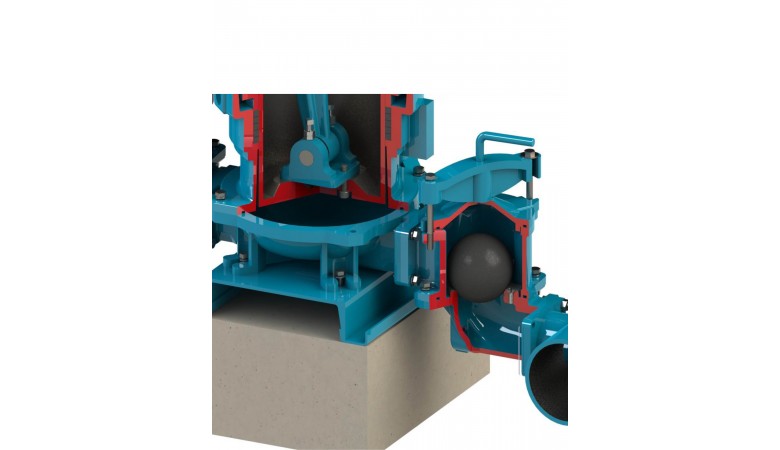 Ball valve cutaway diagram