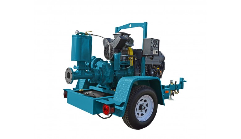 Trash Flow 4" Entry Level Dry Prime Pump | Wastecorp