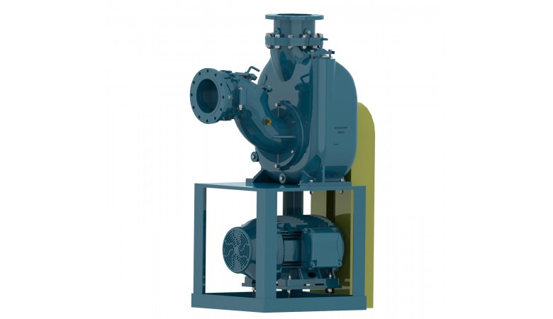 Trash Flow TFCC-10 piggy back pump model 