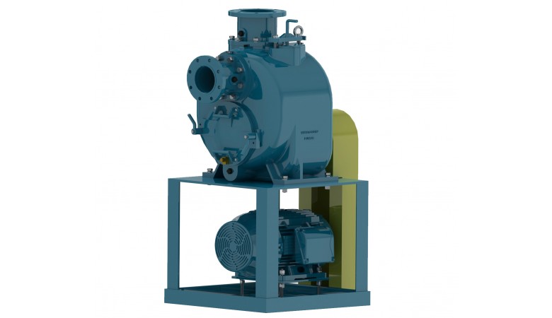 Trash Flow TFCC-6 piggy back pump model