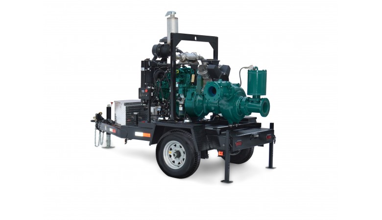 Trash Flow Dry Prime Pump - 6" Connection