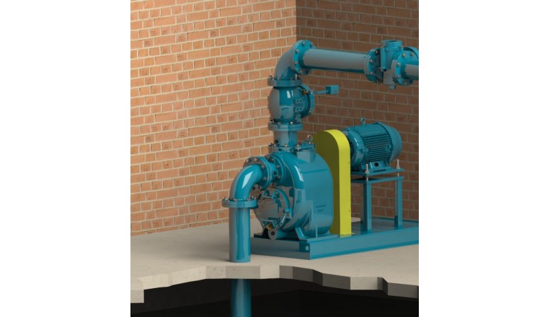 Municipal or industrial high head pumps