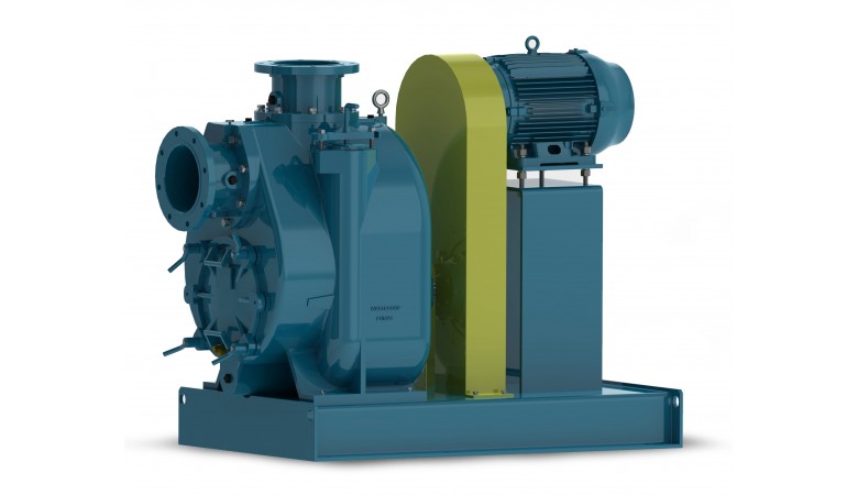 Trash Flow TFCC-8 belt driven model