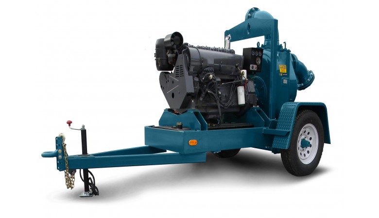 Trash Flow TFCC-8ML - Eight Inch Diesel Trash Pump