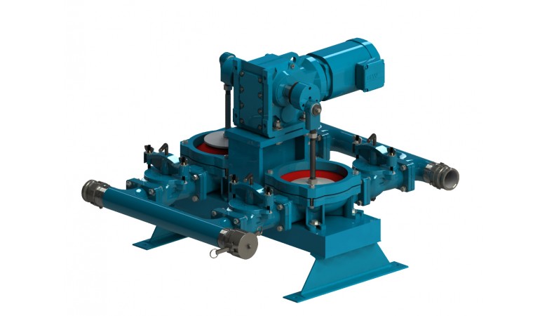 6" Electric Pro Flapper Double Diaphragm Pump | Wastecorp