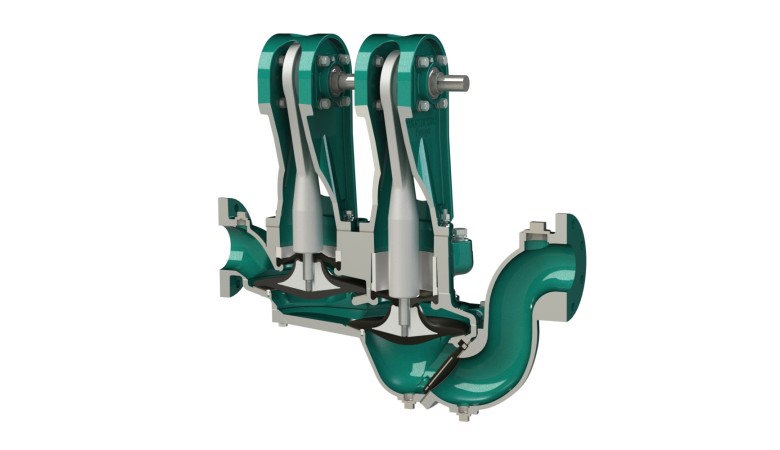 Sludge Pro 6DDMK - 6" Induced Flow Double Disc Pump 0