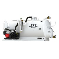 800 Gallon Skid Mounted Vacuum Pump