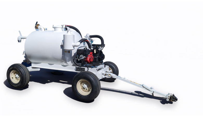 Tow your vacuum pump with a truck or ATV