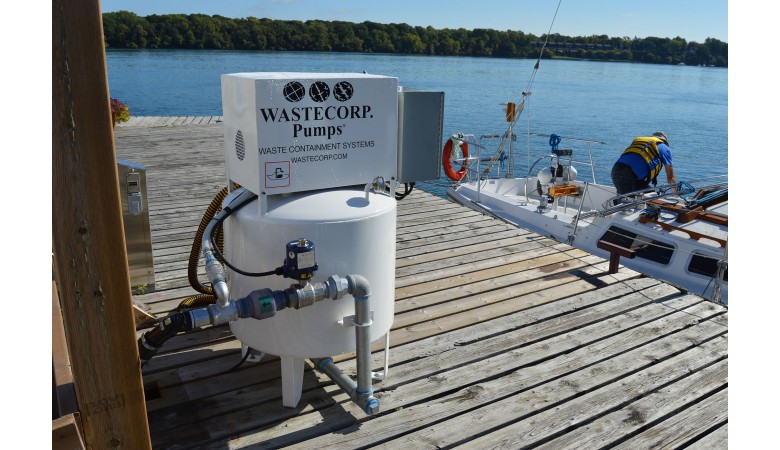 65 Gallon Marine Vacuum Pump| Wastecorp 0