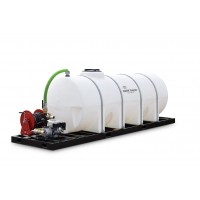 1025 Gallon Skid Mounted Water Tank