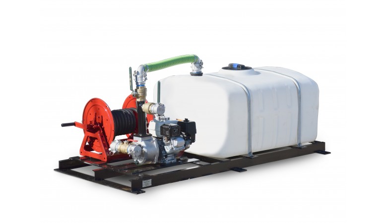 150 Gallon Skid Mounted Water Tank