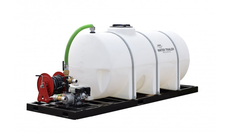 500 US Gallon Skid Mounted Water Tank