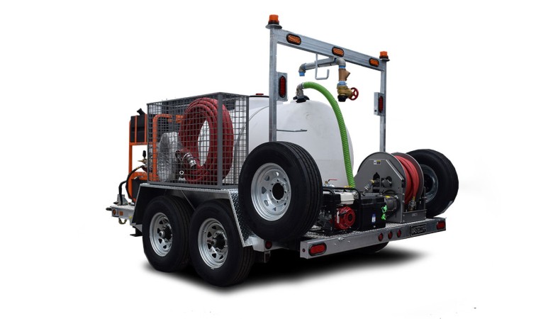 Mobile Pressure Washing System With Hot Water 0