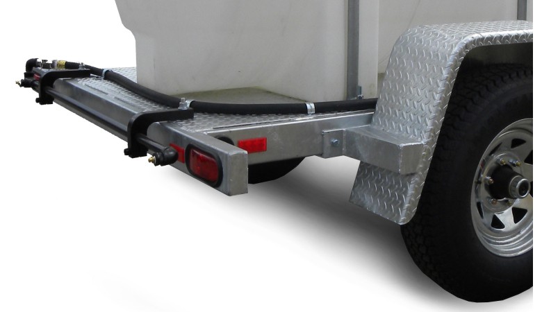 Rear sprayers and side sprayers available