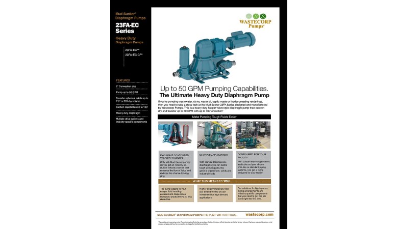 Mud Sucker 23 FA Series