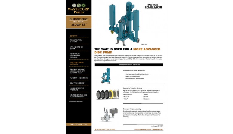 3SDWP Space Saver Ball Valve Fact Sheet
