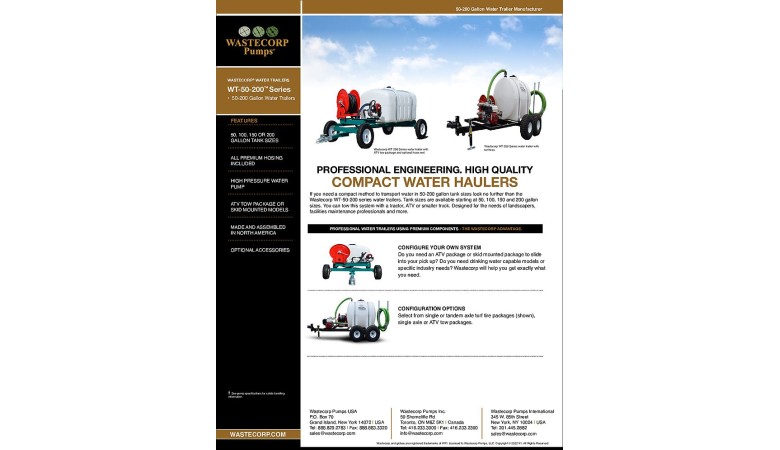 50-200 Gallon Water Wagon