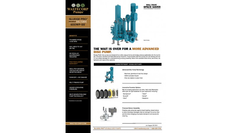 6DDWP Space Saver Ball Valve Fact Sheet	