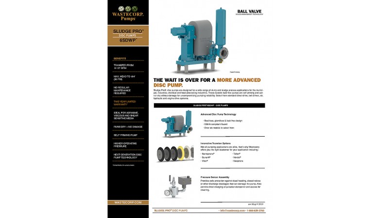 6SDWP Ball Valve Fact Sheet