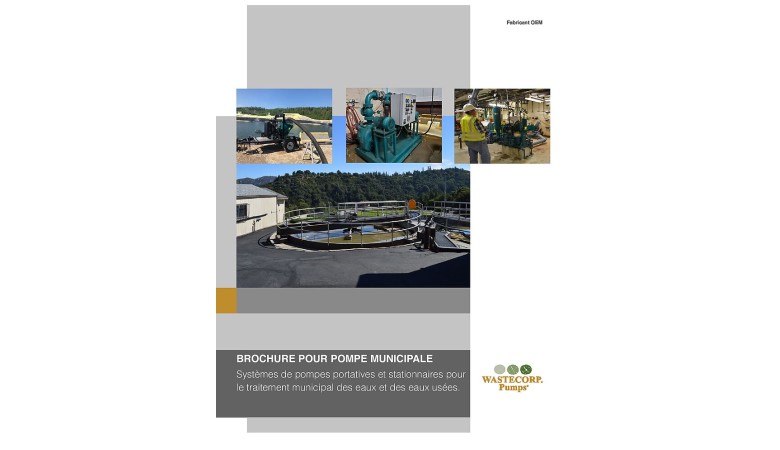 French Municipal Pump Brochure