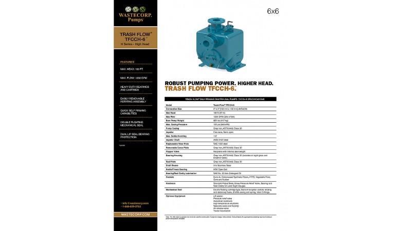 TFCCH-6 High Head Fact Sheet
