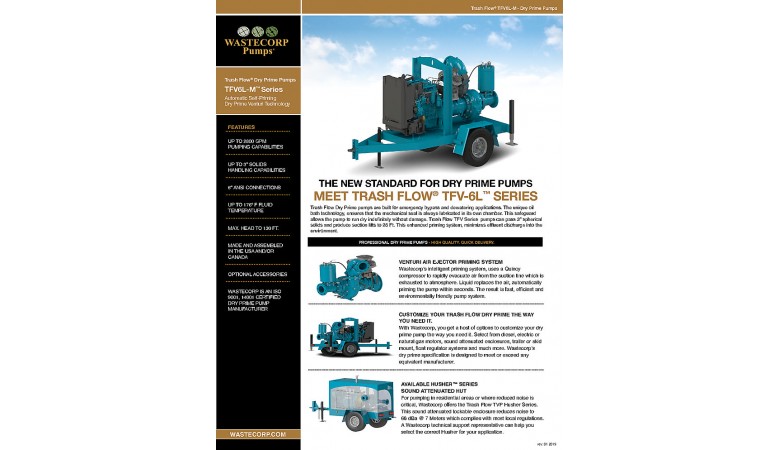 TFV-6L - Lower HP Fact Sheet