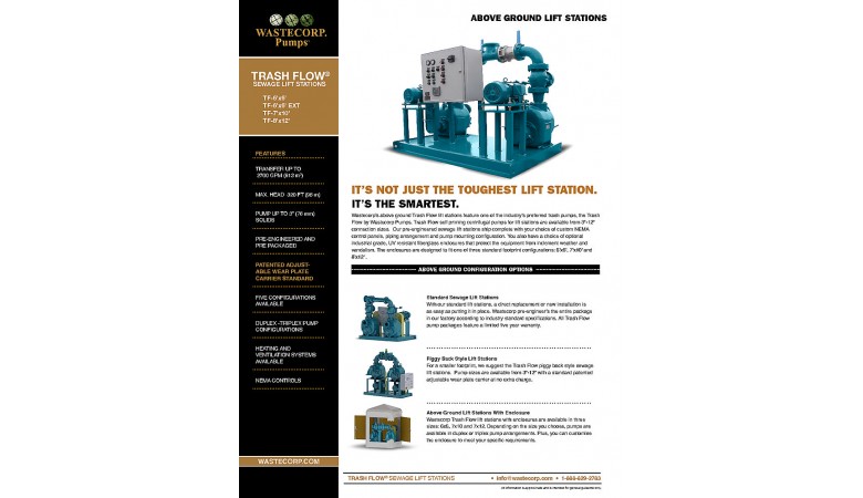 Above Ground Lift Station Brochure
